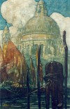 G. Marussig: Venezia, Chiesa della Salute