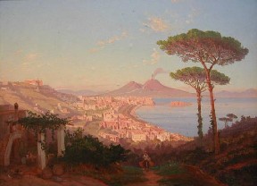 View of Naples gulf